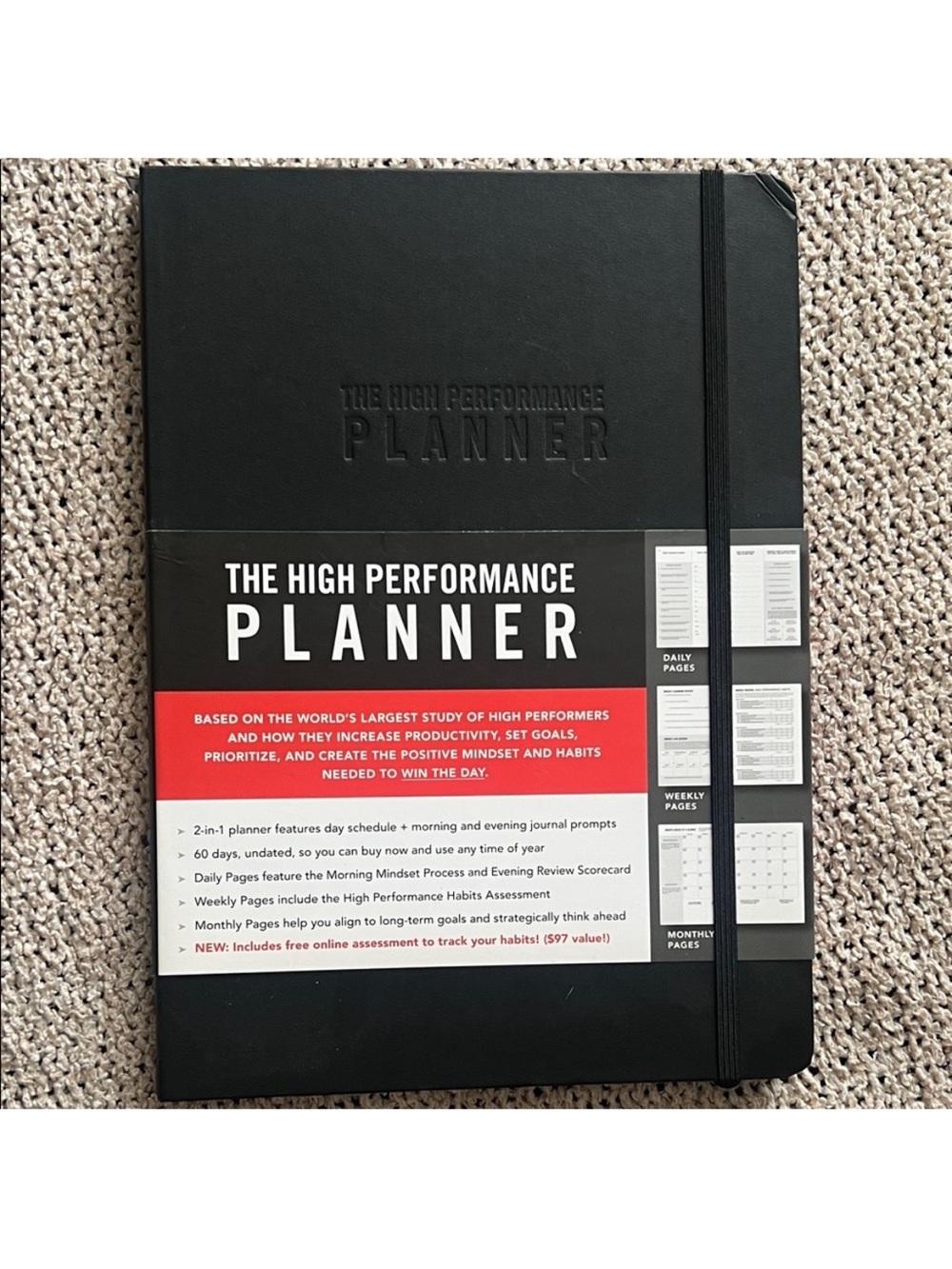 The High Performance Planner - Brendon Burchard, new in packaging